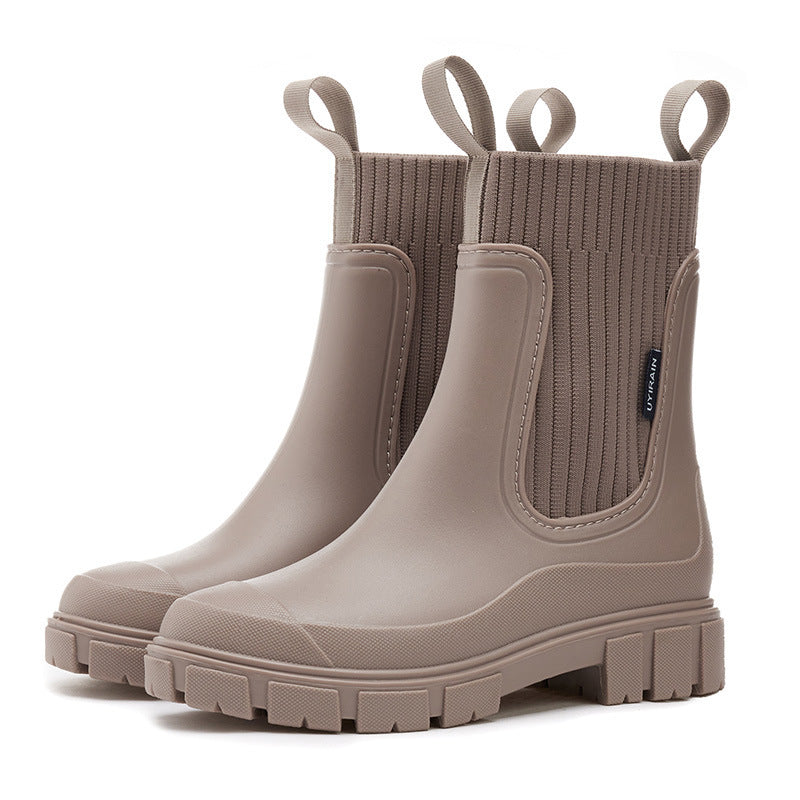 CHRISTA - Wasserfeste Damen Regenstiefel Mit Rutschfester Sohle