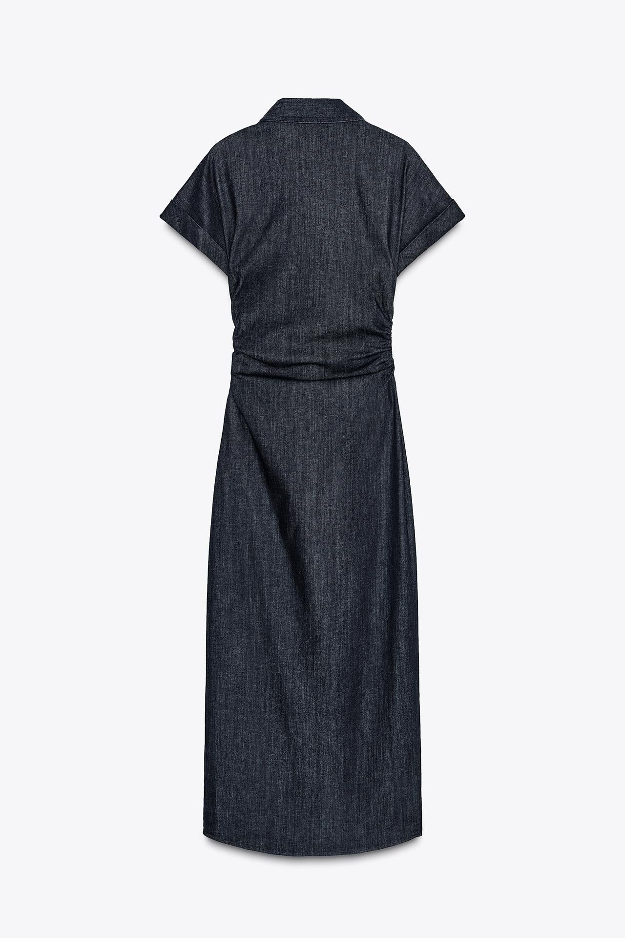 EMMA - Denim Midi-Kleid