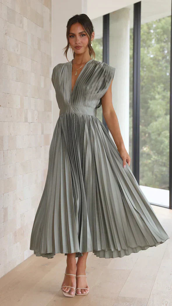 CLARA - Damen-Seidenkleid