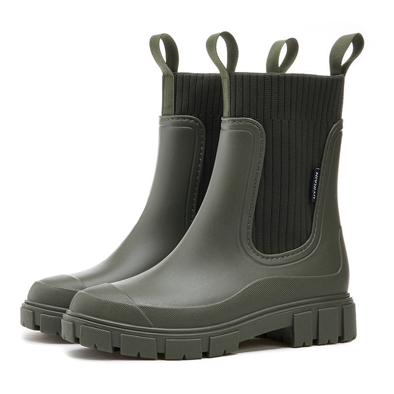 CHRISTA - Wasserfeste Damen Regenstiefel Mit Rutschfester Sohle