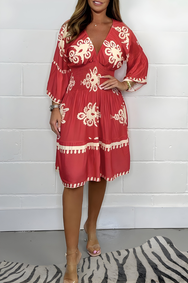 ALIRA - Robe bohème estivale