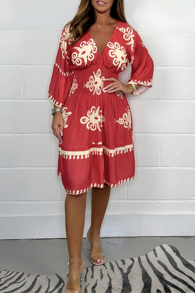 ALIRA - Robe bohème estivale