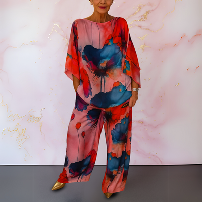 MONIEK - Satin Zweiteiliges Damenset