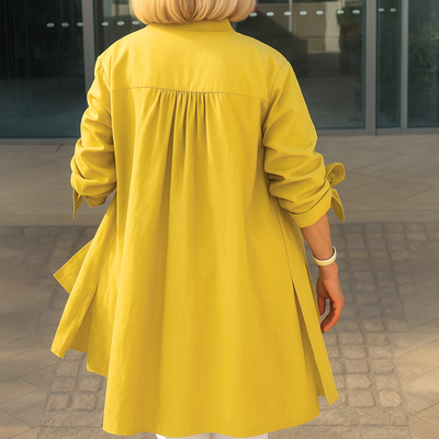 LOUISE - Elegante Bluse mit Schleifenärmeln