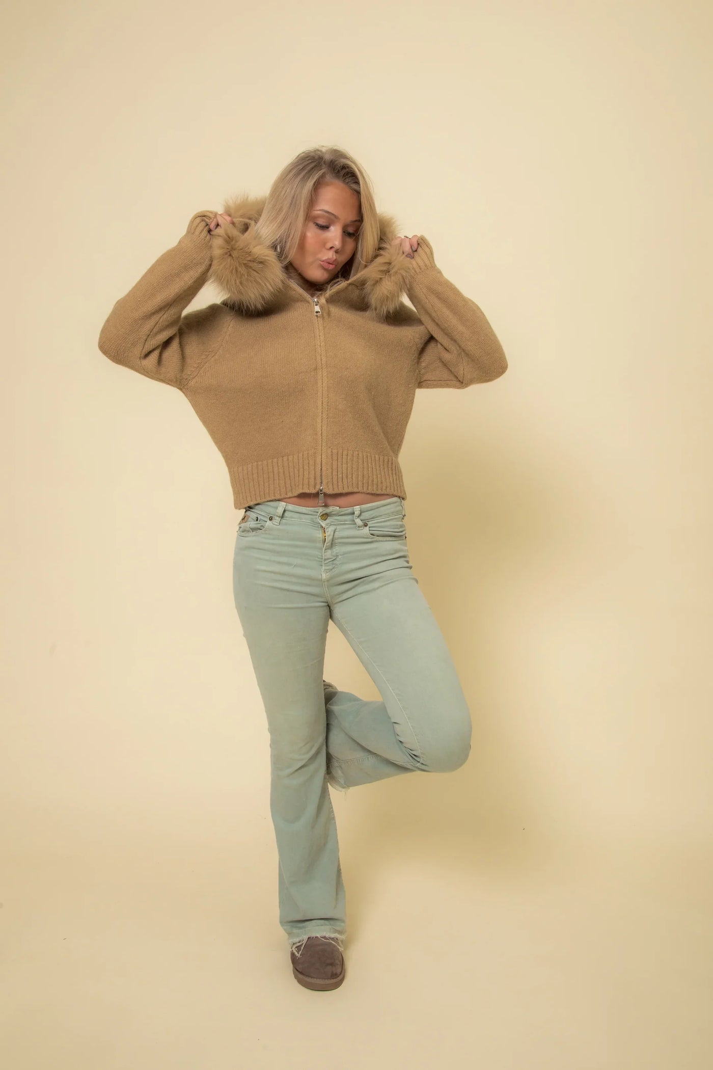 ANNA - Kunstpelzweste