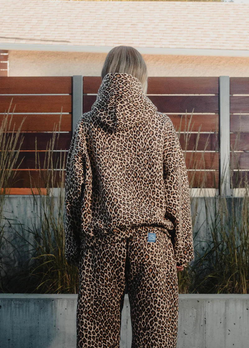 FEMMEHAUS CHEETAH HOODIE