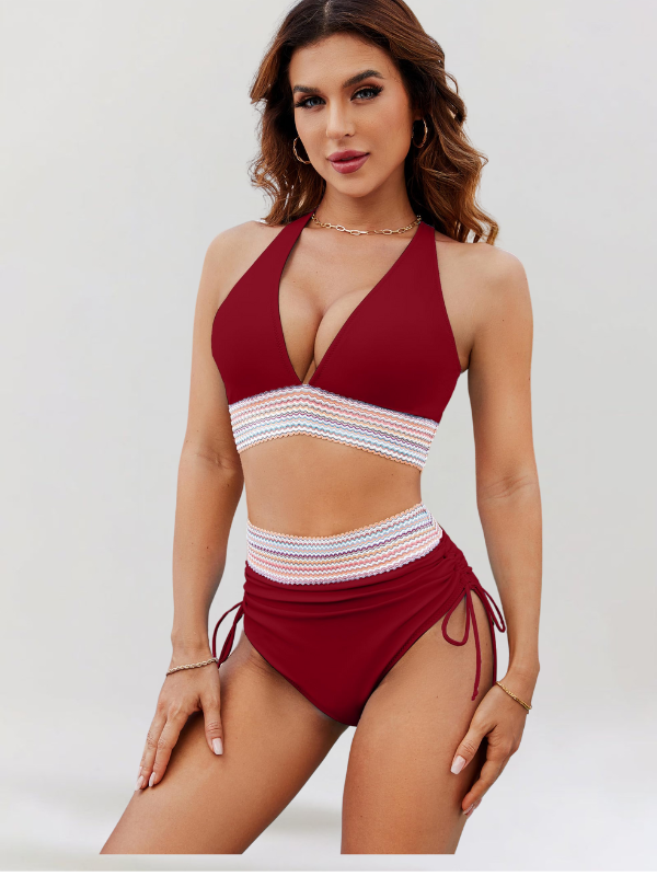 HAILEY - Bikini-Set mit Bauchkontrolle und Hoher Taille