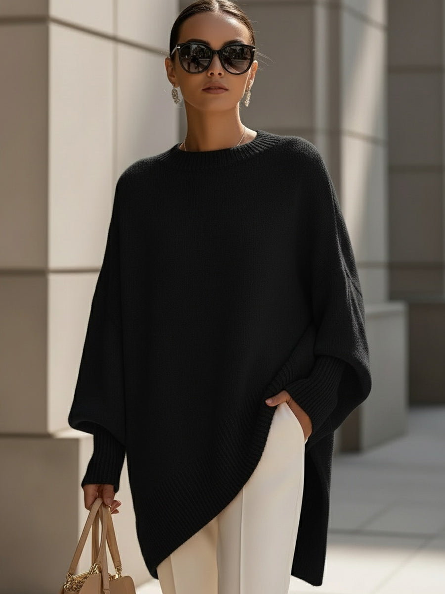 MANDY - Mühelose Eleganz Oversized Poncho