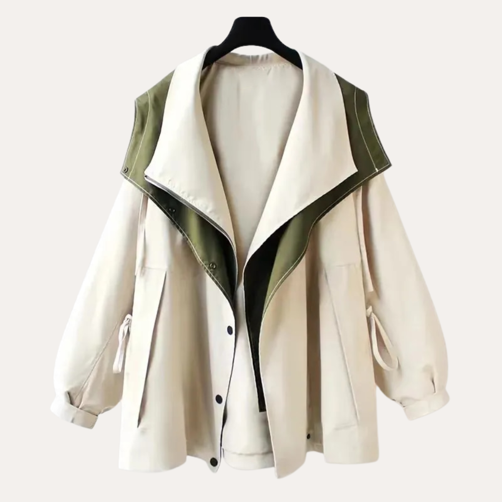 VIOLA - Stilvoller wasserabweisender Trenchcoat