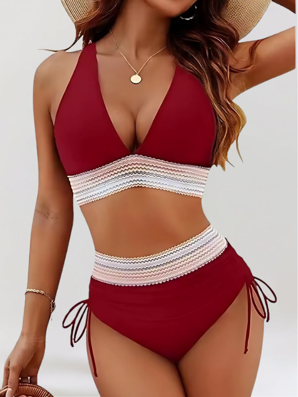 HAILEY - Bikini-Set mit Bauchkontrolle und Hoher Taille