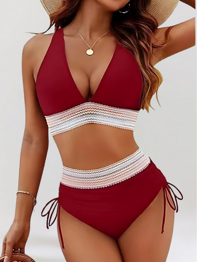HAILEY - Bikini-Set mit Bauchkontrolle und Hoher Taille