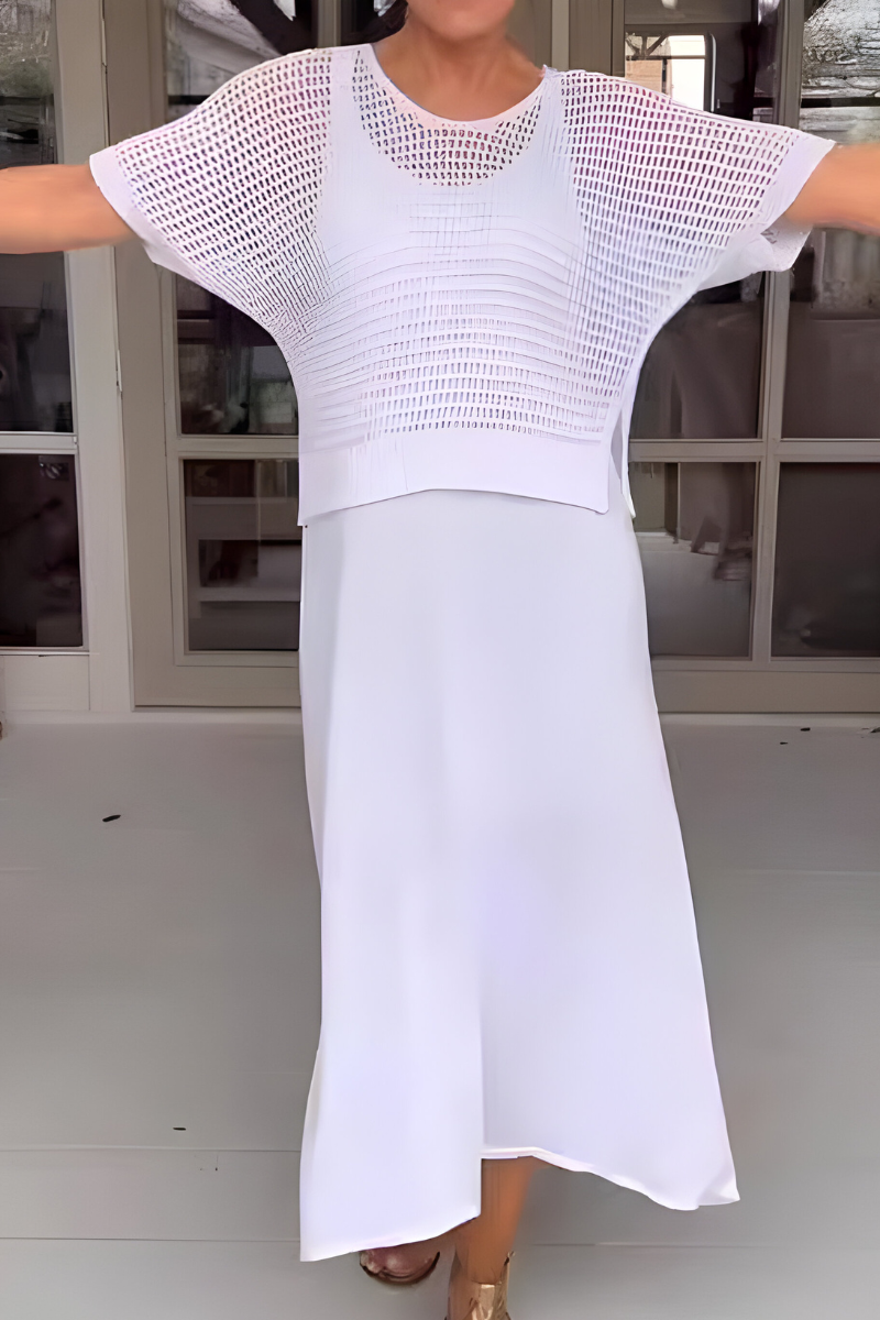 NORMA - Sommerkleid mit Strickoberteil