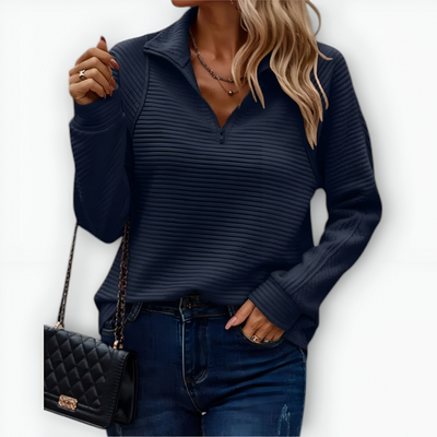 UTE - Eleganter Halb-zip Pullover