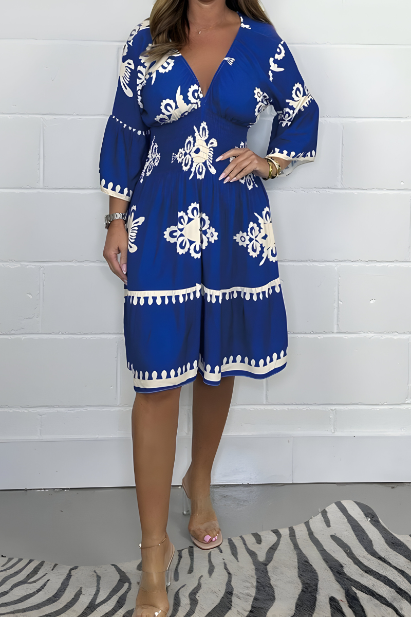 ALIRA - Robe bohème estivale