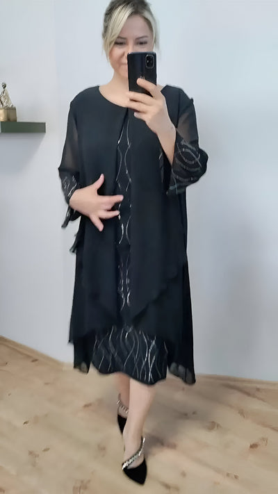 NIENKE - Elegantes Wickelkleid