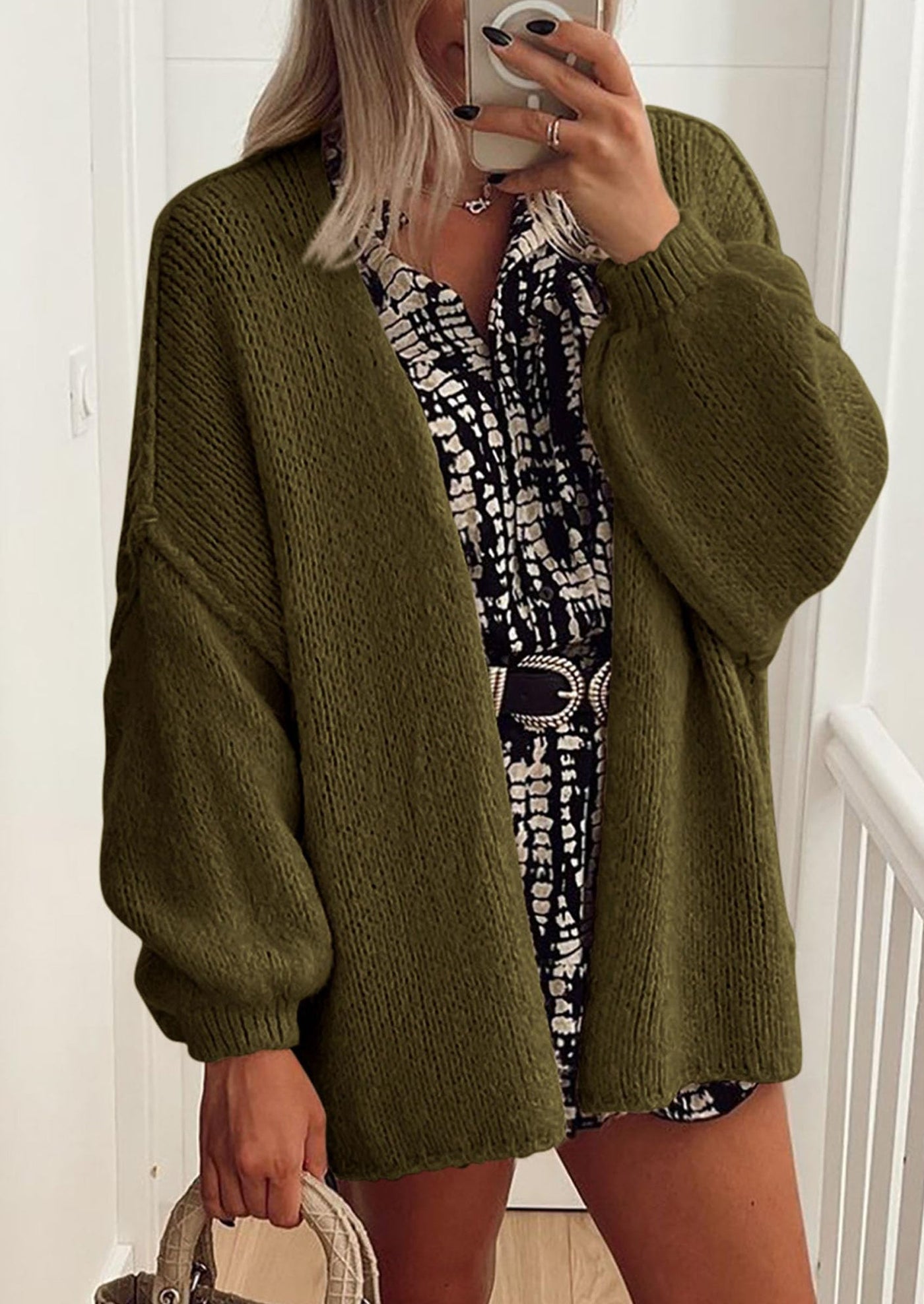 KAROLIN - Oversized Cardigan