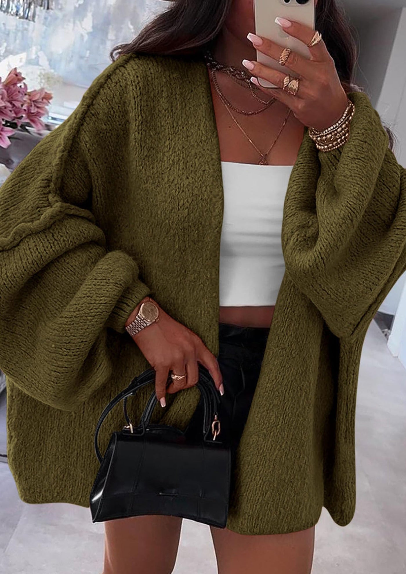 KAROLIN - Oversized Cardigan