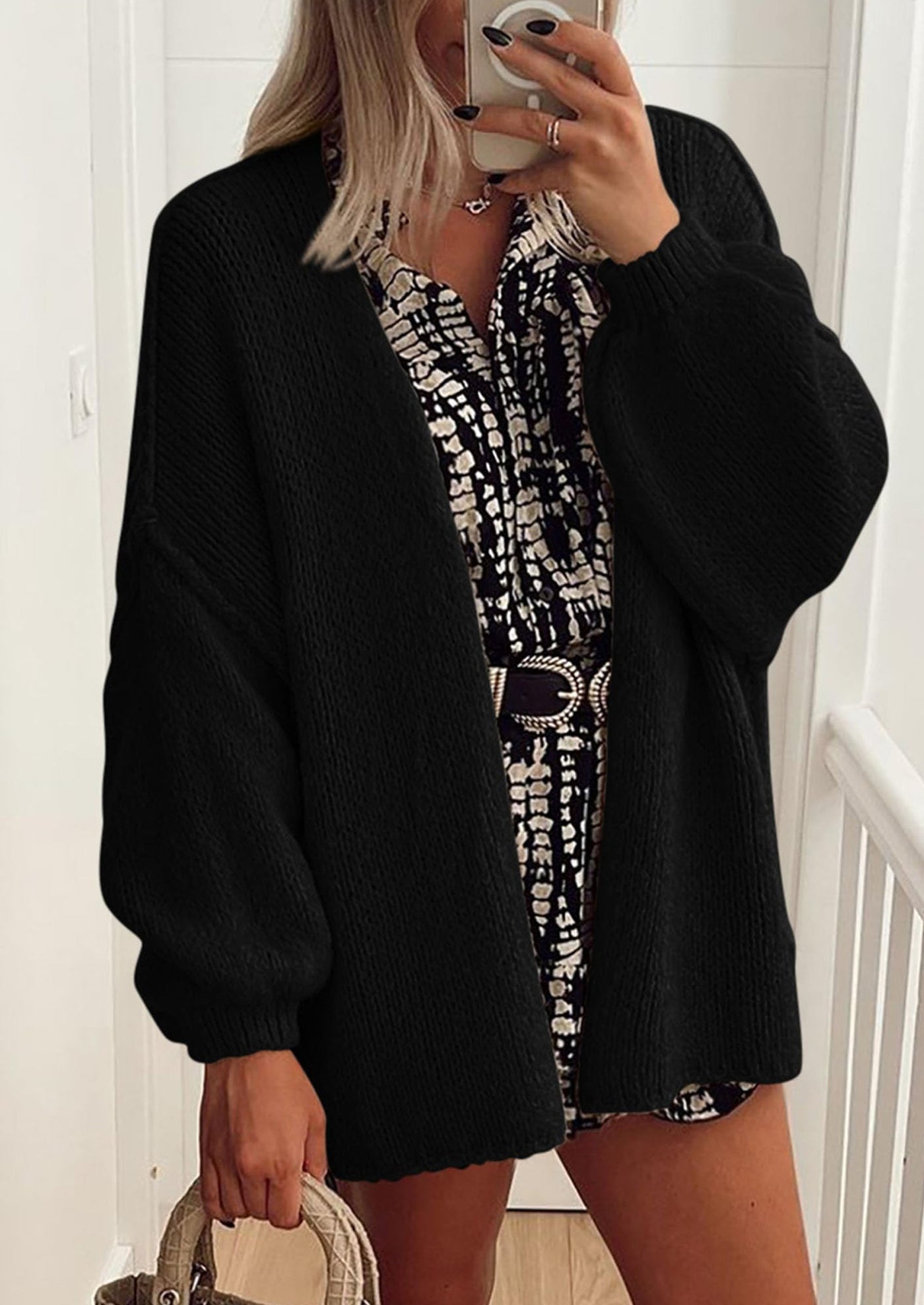 KAROLIN - Oversized Cardigan