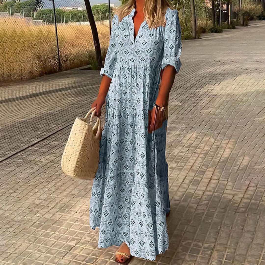 THEA - Boho Maxikleid