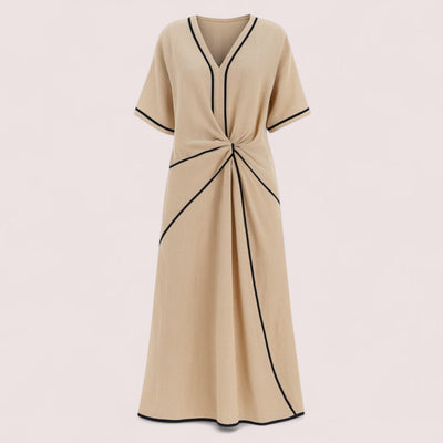 EMILY - Fallendes gestreiftes Kleid