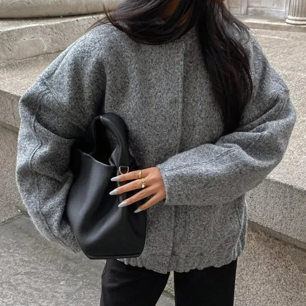 INES - Oversized Bomberjacke