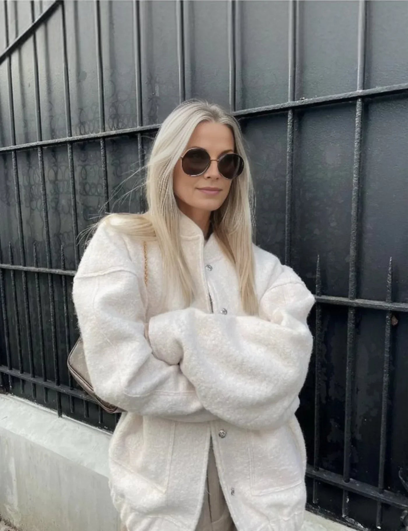 INES - Oversized Bomberjacke