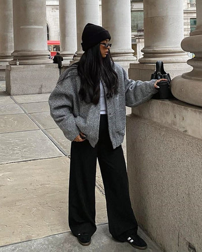 INES - Oversized Bomberjacke