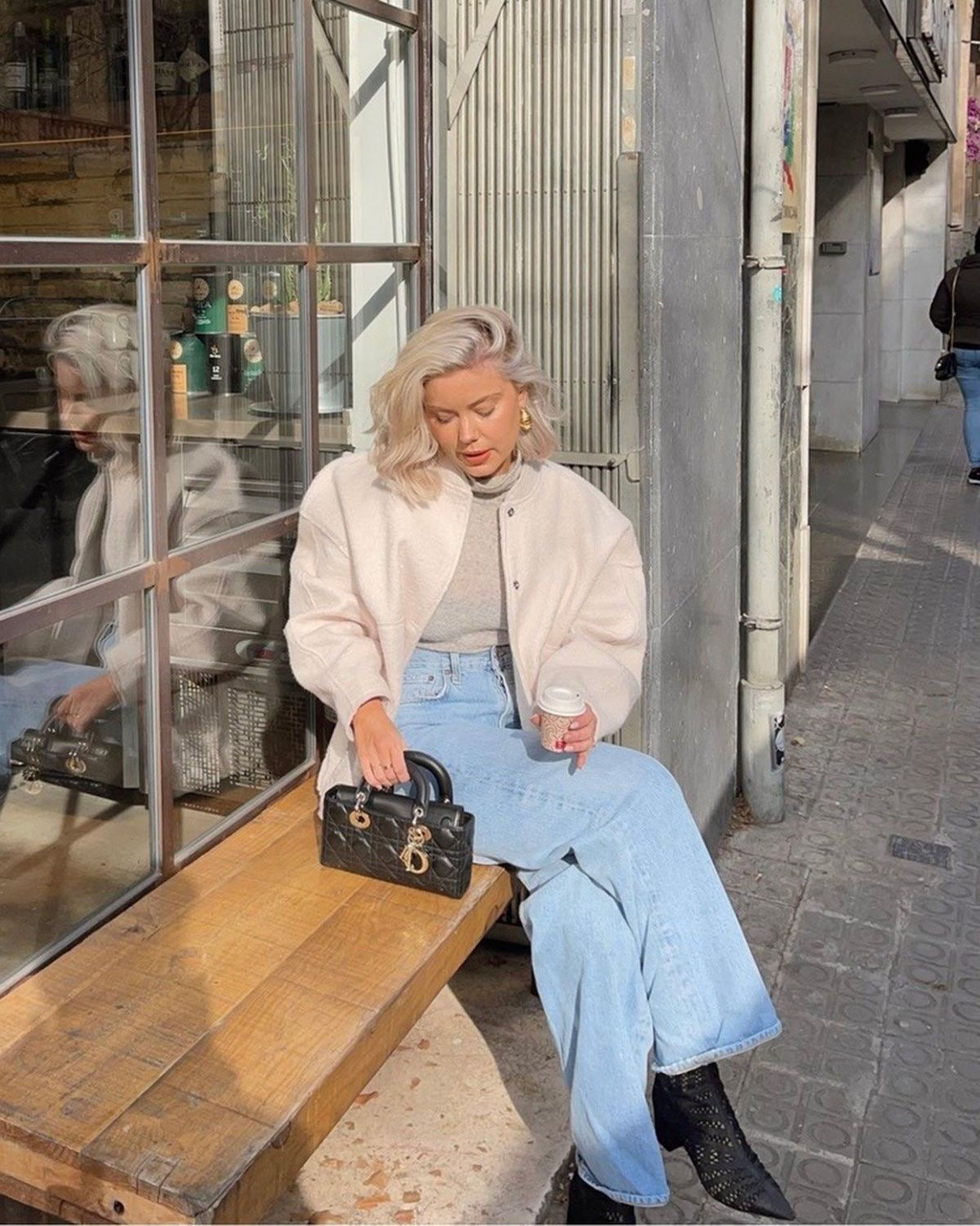 INES - Oversized Bomberjacke