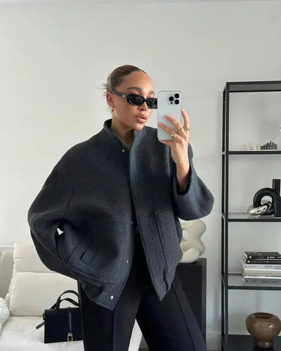 INES - Oversized Bomberjacke