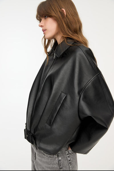 CLAIRE - Virale Lederjacke