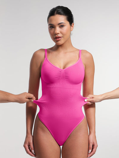 FEMMEHAUS - Skulptierender gepolsterter BH-String-Bodysuit