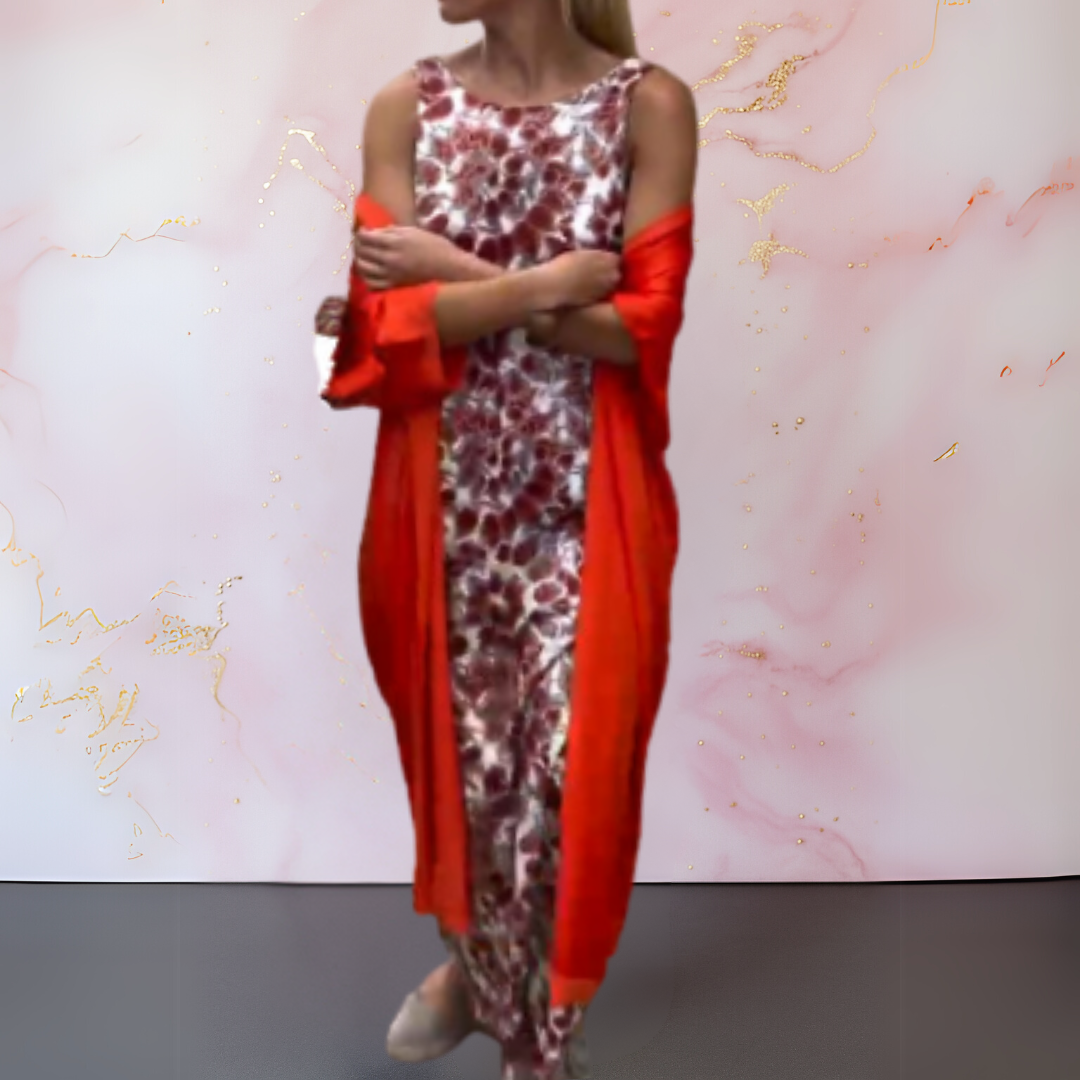 REGINA - Robe élégante avec veste