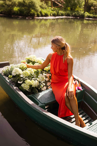 LEIA - Sommer Midi Kleid – Luftige Eleganz mit Klasse