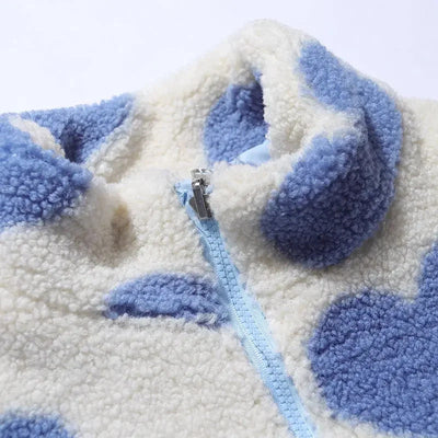 ALMA - Wendbare Jacke mit Herzen