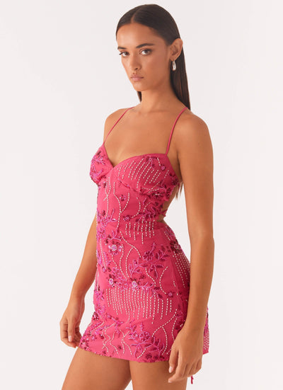 LUNA - Sparkle Cami Kleid