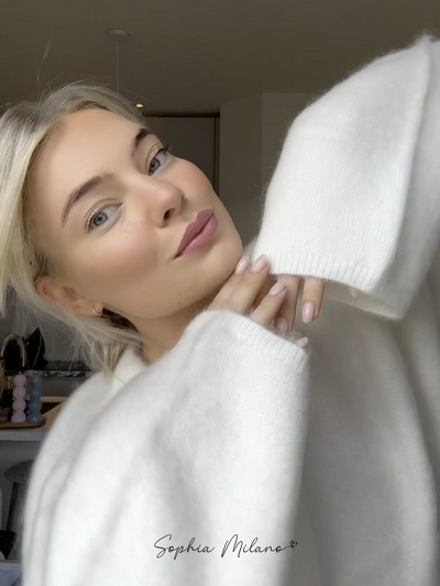 SOPHIA - Mohair Rundhals