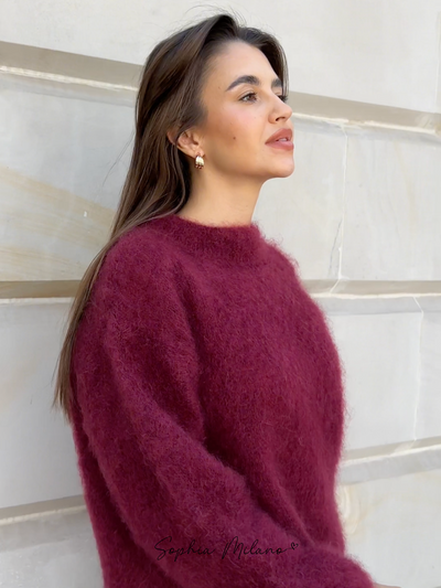 SOPHIA - Mohair Rundhals