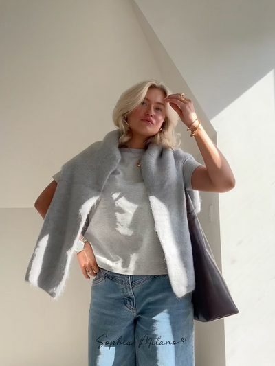 SOPHIA - Mohair Rundhals