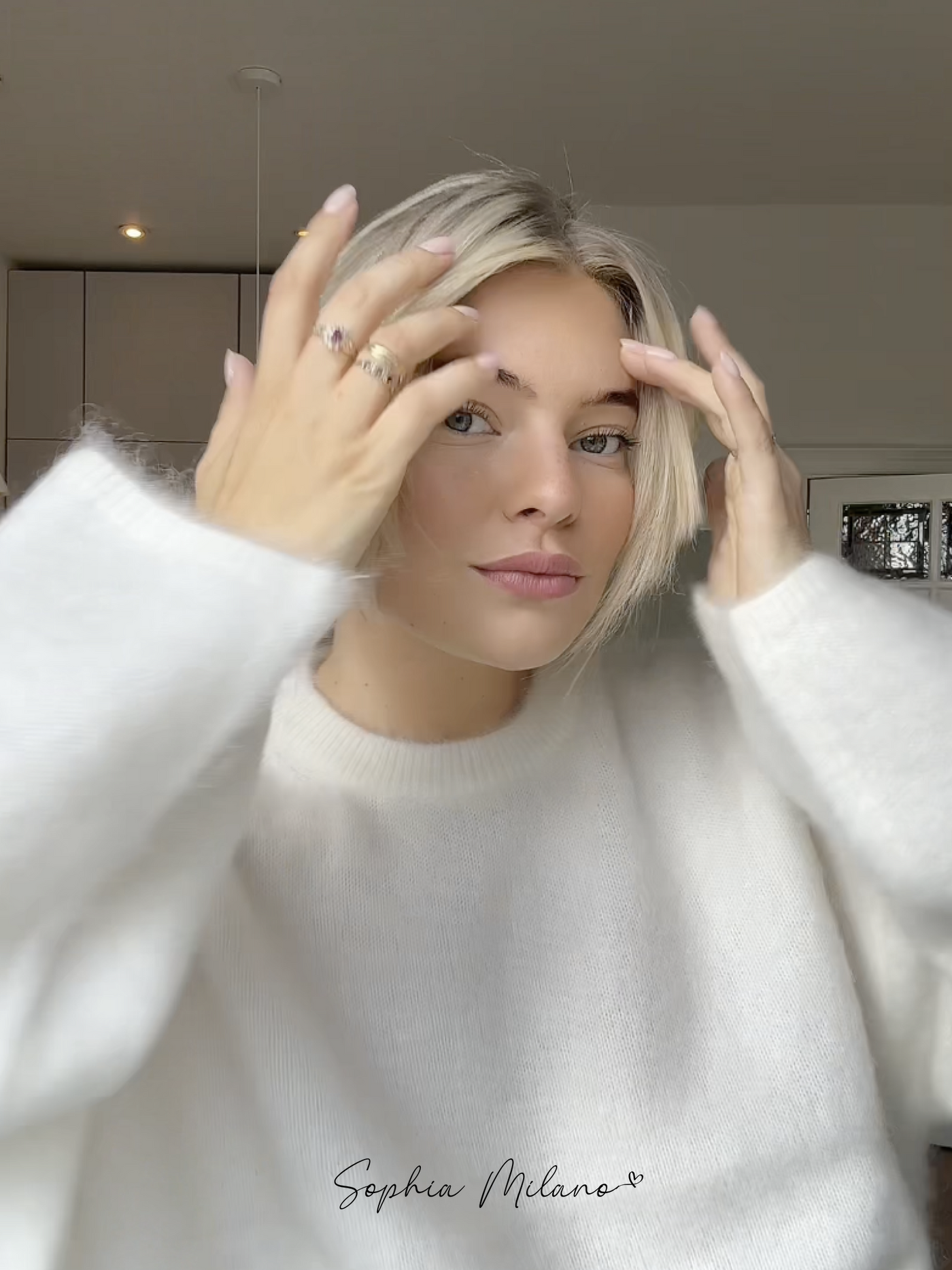 SOPHIA - Mohair Rundhals