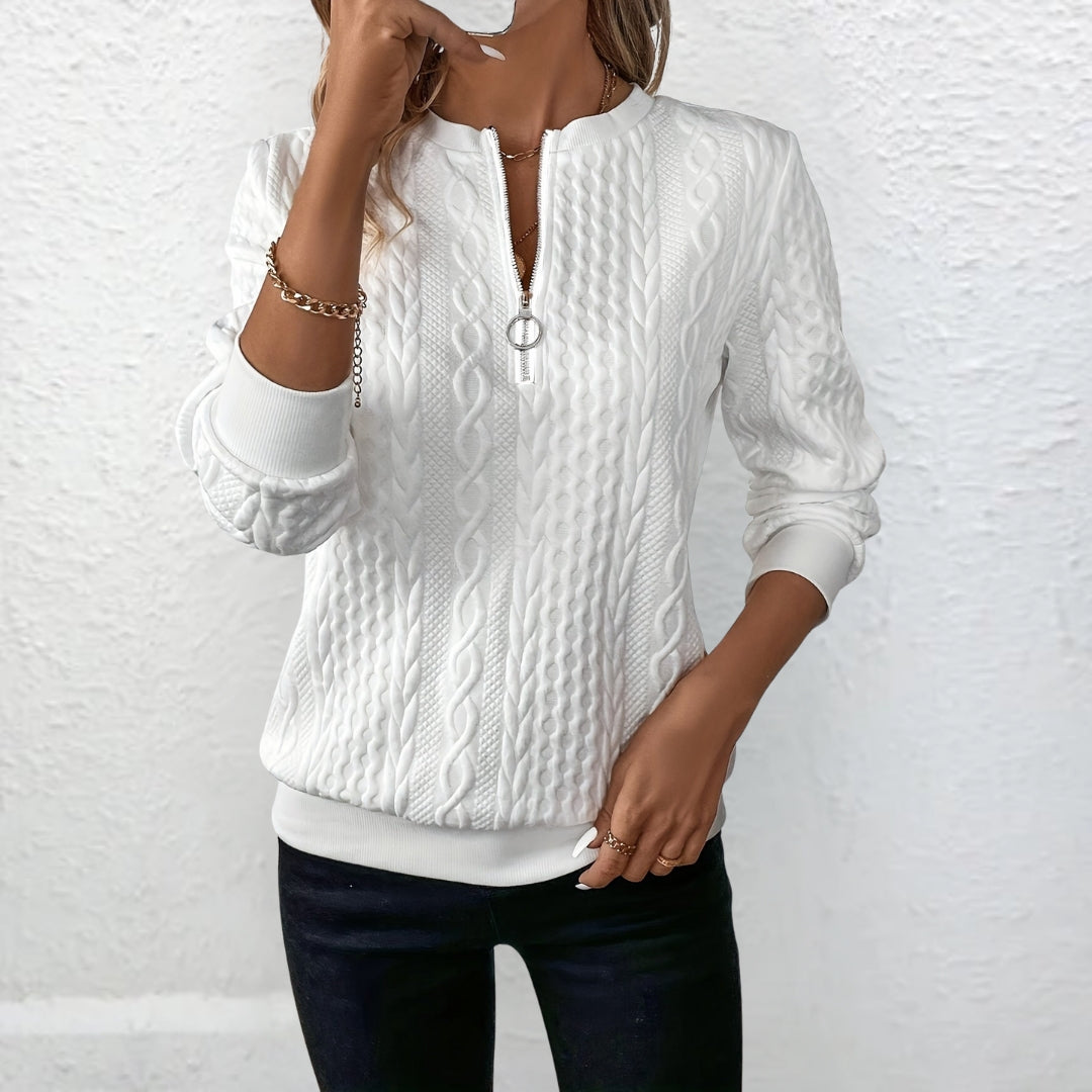 FLORENCE - Eleganter stilvoller Strickpullover