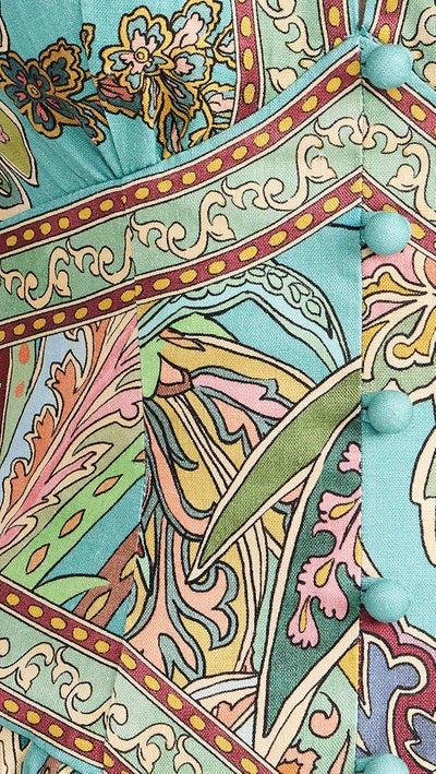 SOLANA - Boho Maxikleid