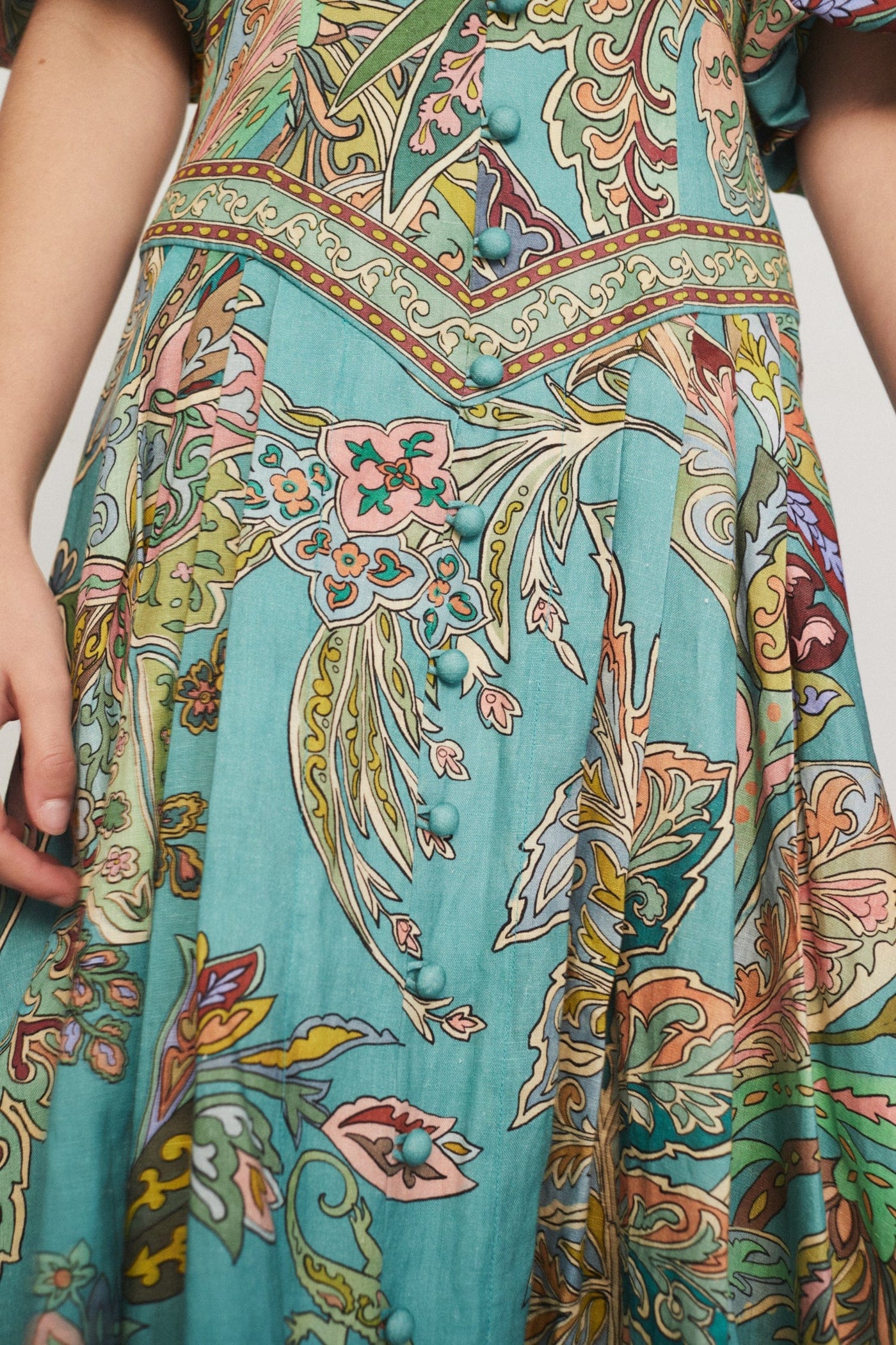 SOLANA - Boho Maxikleid