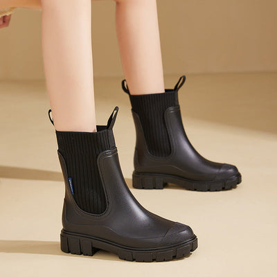 CHRISTA - Wasserfeste Damen Regenstiefel Mit Rutschfester Sohle