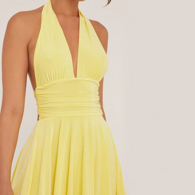 DESIREE - Halter Mini Kleid