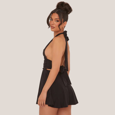 DESIREE - Halter Mini Kleid