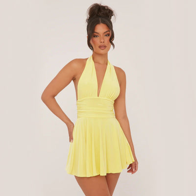 DESIREE - Halter Mini Kleid