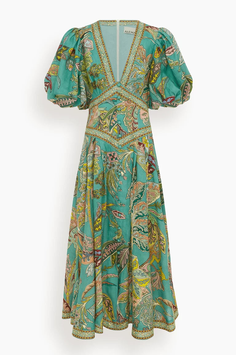 SOLANA - Boho Maxikleid