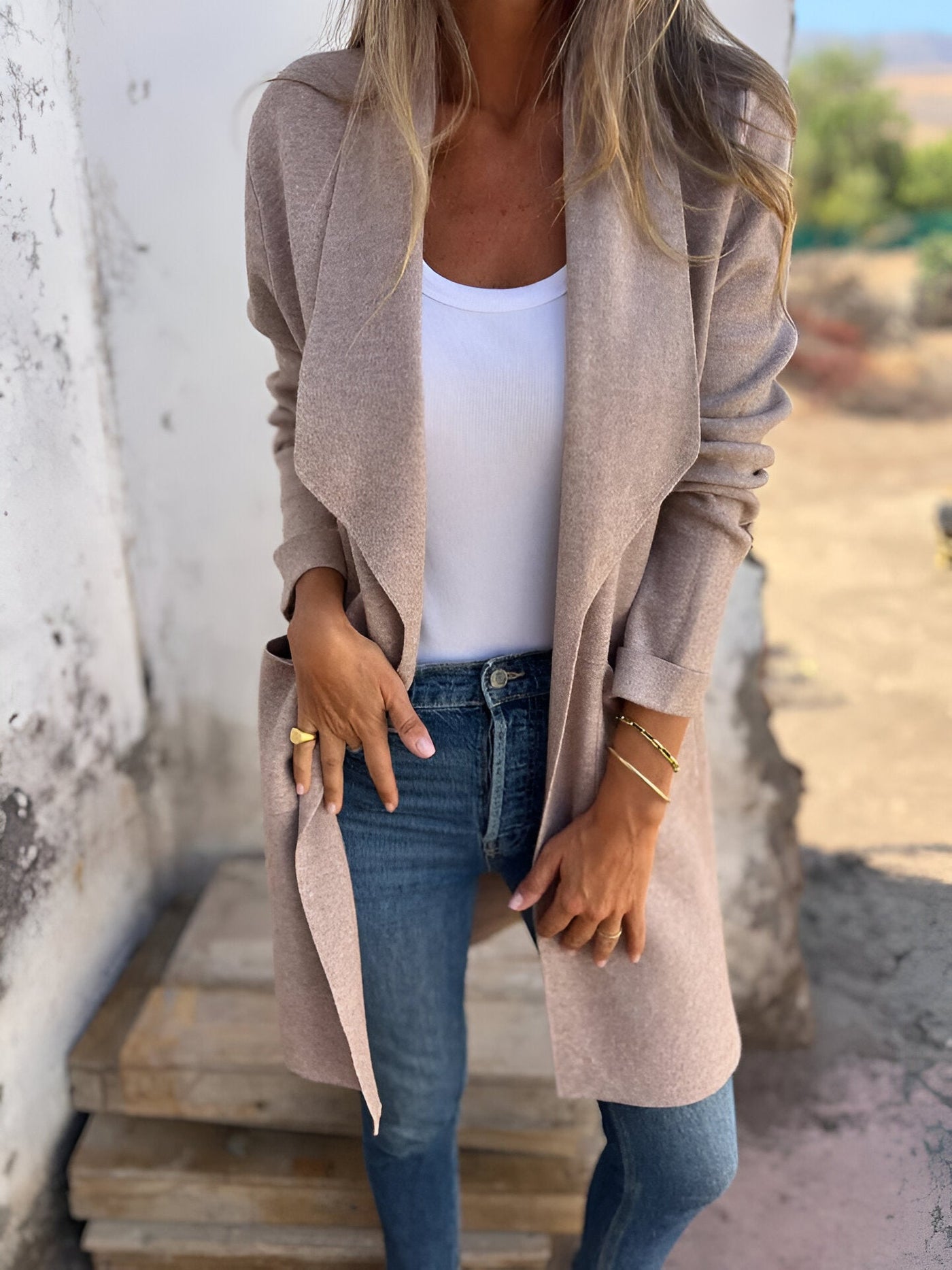 LILAH™ | Stilvoller Revers-Cardigan