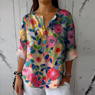 PIA - Vintage-inspirierte Bluse