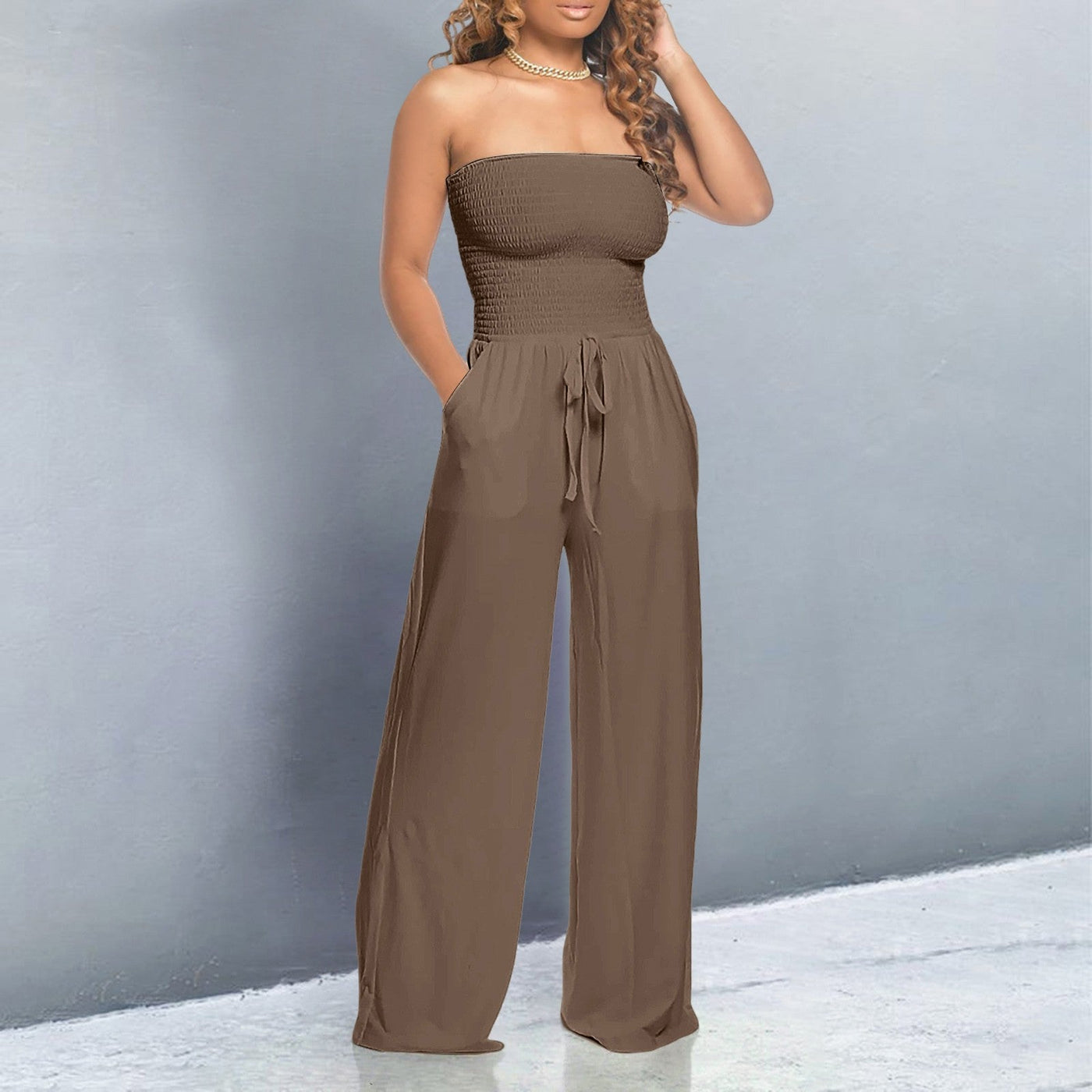 INGRID - Trendiger Off-Shoulder Jumpsuit